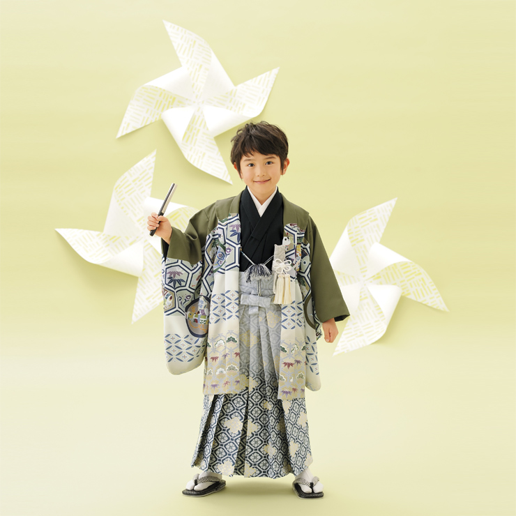 男児5歳　羽織袴セット　72,000円（税別）