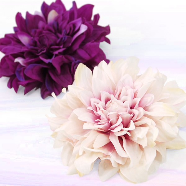 洋花キュートな髪飾り